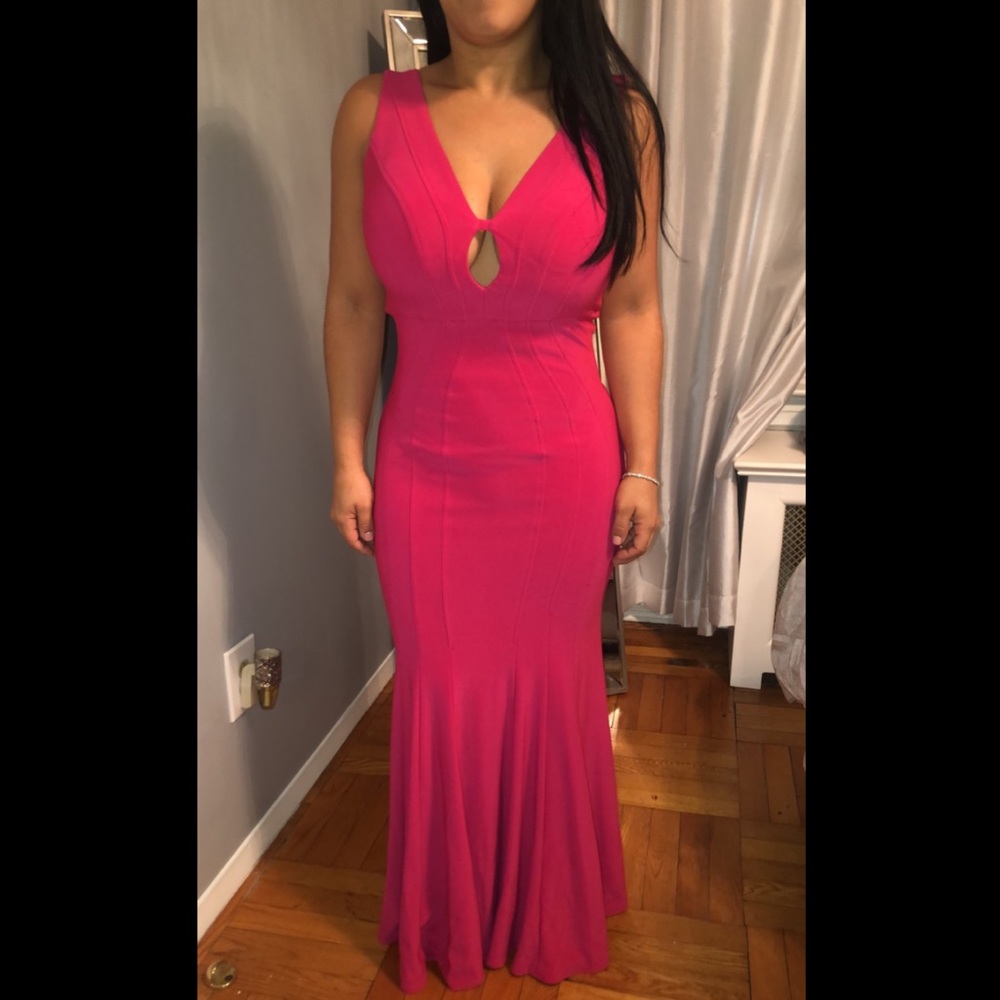 Decode 1.8 Pink Mermaid-Style Gown - Sz 0